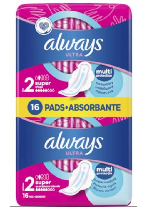 Absorbante Always Ultra Super Duo 16 buc
