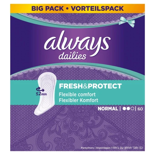 Absorbante zilnice Always Daily Normal Fresh 60 buc