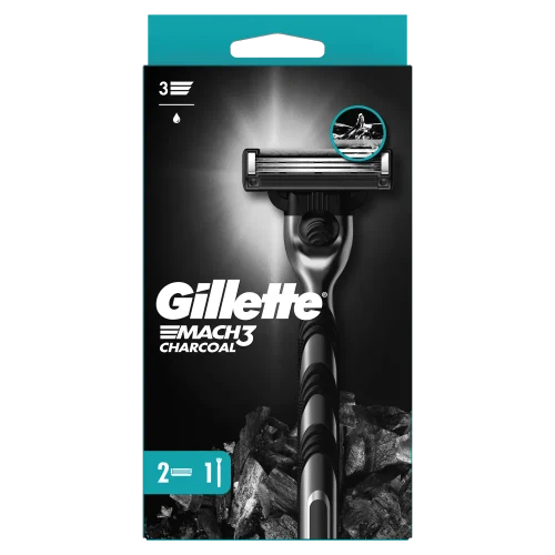 Aparat de ras Gillette Mach3 Charcoal 1 buc