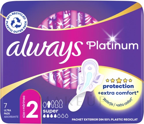 Absorbante Always Platinum Ultra Super 7 buc
