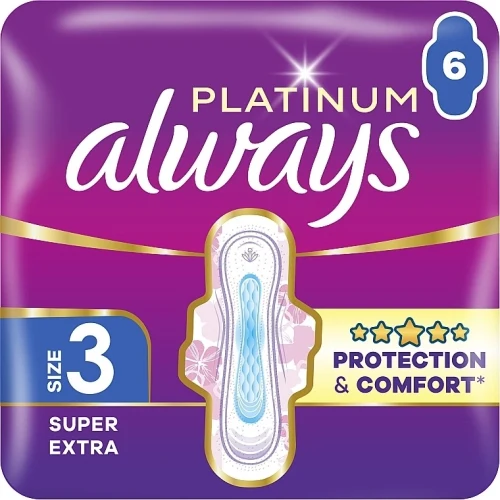 Absorbante Always Platinum Ultra Night 6 buc