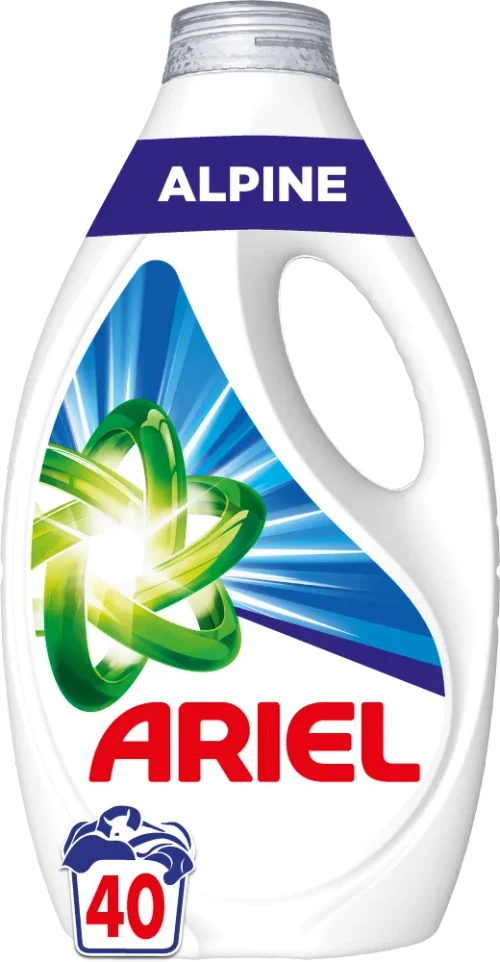 Detergent lichid Ariel Alpine 40 spalari