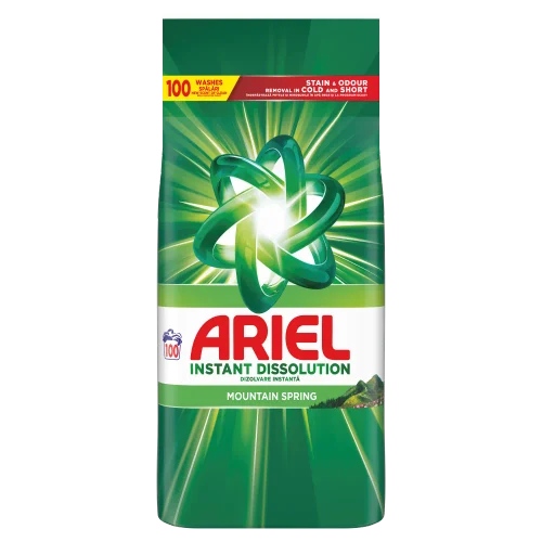 Detergent pudra Ariel Mountain Spring 100 spalari