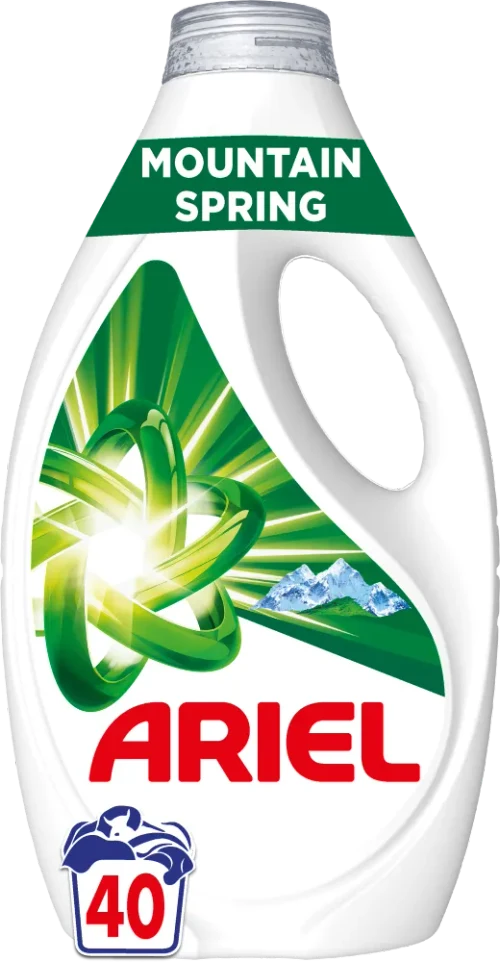 Detergent lichid Ariel Mountain Spring 40 spalari