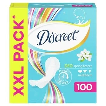 Absorbante zilnice Discreet Deo Ocean Breeze 100 buc