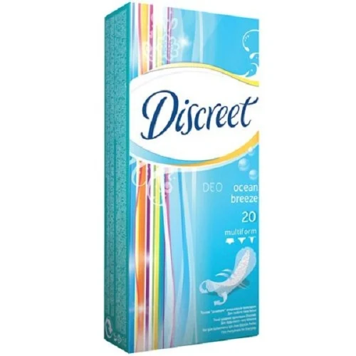 Ежедневные прокладки Discreet Deo Океанский бриз 20 шт
