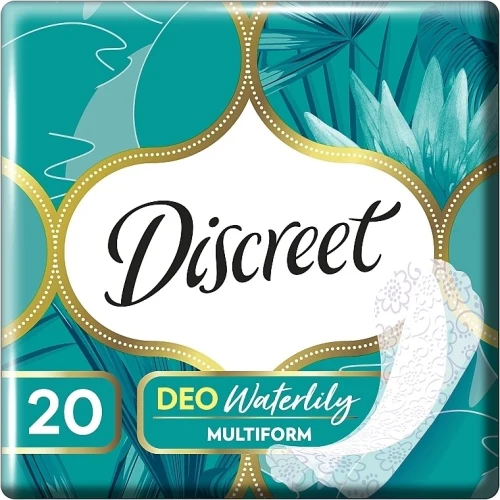 Ежедневные прокладки Discreet Deo Водная лилия 20 шт