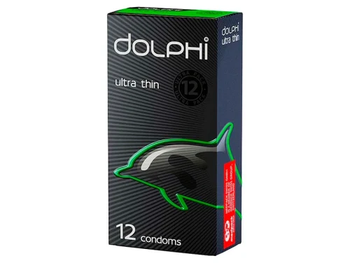 Prezervative Dolphi Ultra Thin Anatomic 12 buc