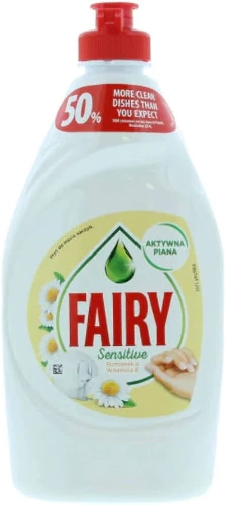 Detergent vase Fairy Chamomile and Vitamin E 450 ml