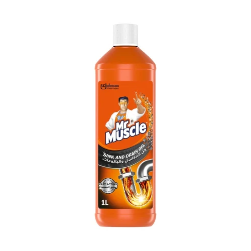 Гель для труб Mr Muscle Kitchen Drain 1000 мл
