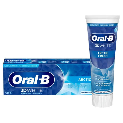Зубная паста Oral-B 3D White Arctic Fresh 75 мл