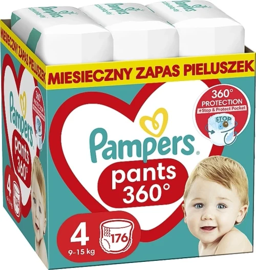 Scutece-chiloti Pampers Pants Nr.4 176 buc