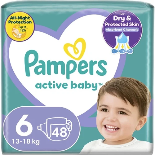 Scutece Pampers Extra Large Nr.6 48 buc