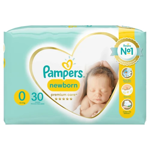 Подгузники Pampers Premium Care New Baby №1 30 шт