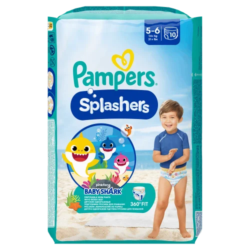 Подгузники-трусики Pampers Splashers Pants Swim №5 10 шт