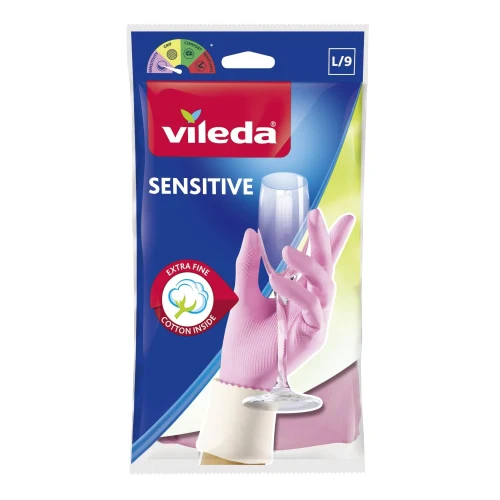 Перчатки Vileda Sensitive Large