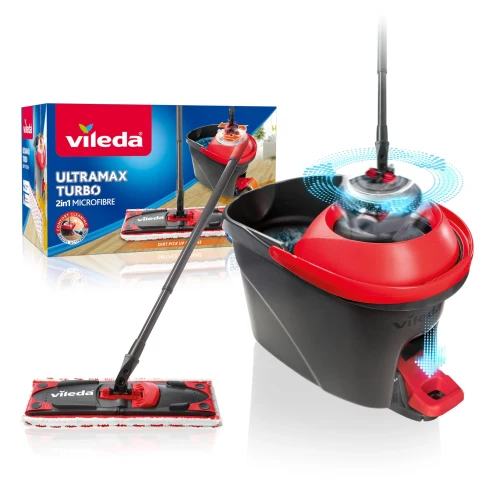 Набор швабра Vileda Ultramax и ведро