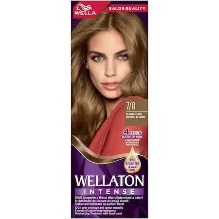 Краска для волос Wellaton Maxi Средний блонд 7/0