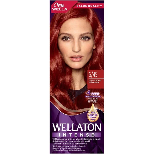 Краска для волос Wellaton Пассионарный красный 6/45