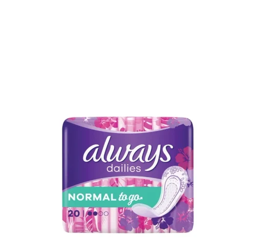 Ежедневные прокладки Always Daily Normal To Go 20 шт