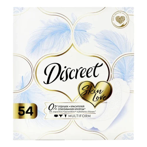 Ежедневные прокладки Discreet Deo Skin Love 54 шт