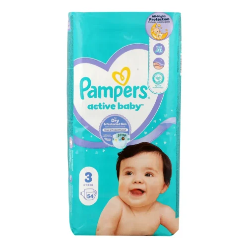 Подгузники Pampers Midi №3 54 шт