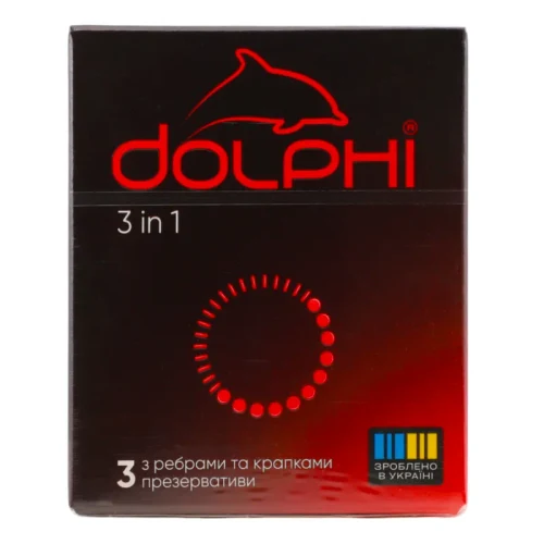 Презервативы Dolphi 3 в 1 3 шт