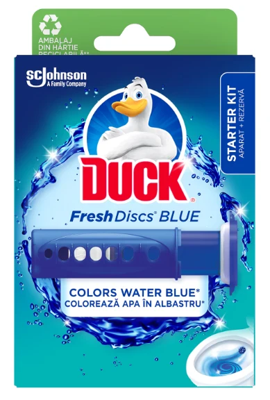 Стикеры для унитаза Duck Fresh Discs Синий 36 мл