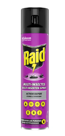 Спрей Raid Мульти-насекомые 400 мл