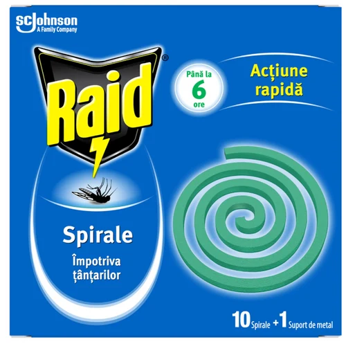Спирали от комаров Raid 10 шт