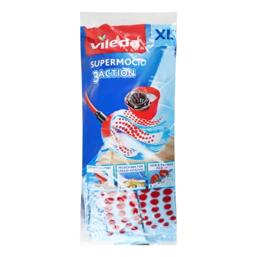 Запасная насадка для швабры Vileda Supermocio 3Action