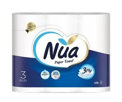 NUA Prosoape de bucatarie 3 role 3 pliuri 10m