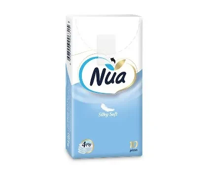 NUA Платочки носовые 4 слоя 1/10