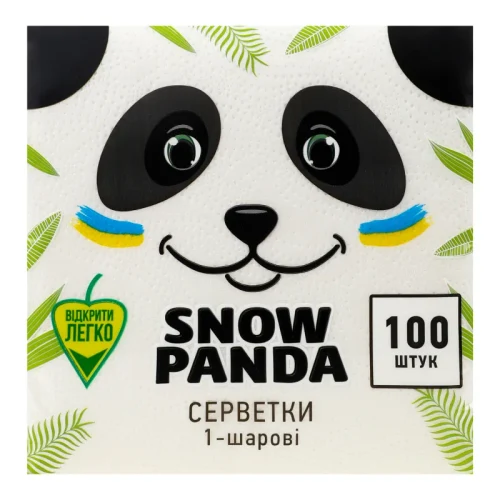 PANDA Servetele de masa 1 str. 33*33 100 buc 1/12