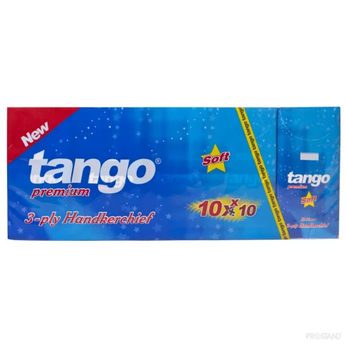 Tango Носовые платки 3 сл. 10 шт мягкие