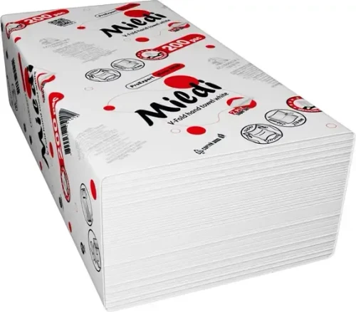 Mildi Pro Expert PROF Полотенца для рук V сложения 2 слой 140 шт 21*23 белые 1/20