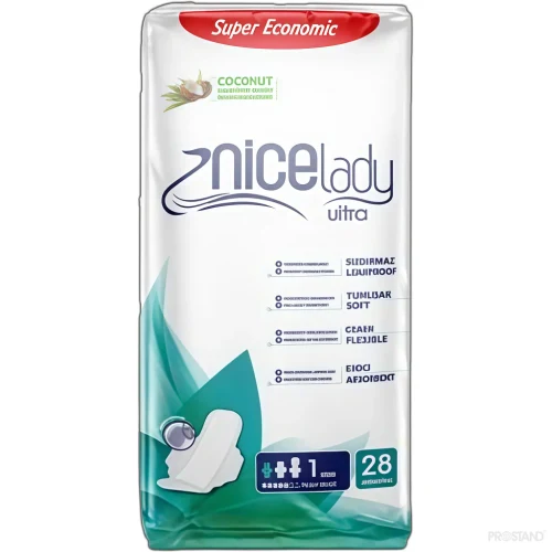 Женские гигиенические прокладки NiceLady Ultra Super Economic Long 22 шт 1/16