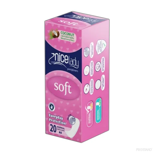 Женские гигиенические ежедневные прокладки NiceLady Daily Care 20 шт Normal Fresh 1/24