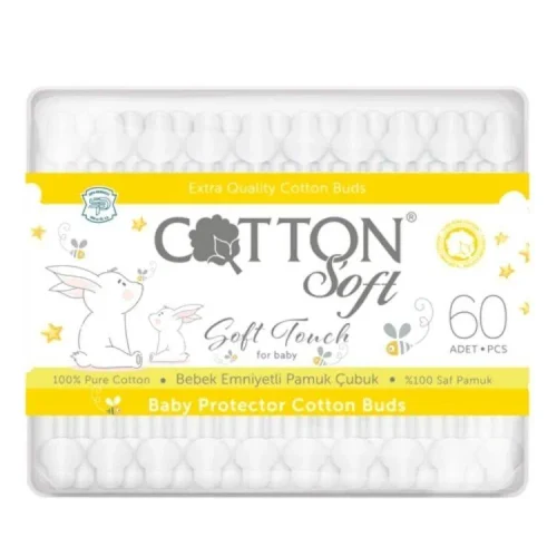 Cotton Soft Ватные палочки 60 шт 1/12