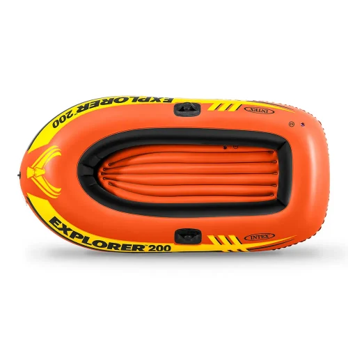 Надувная лодка Explorer 200, 185×94×41 см, макс. 95 кг, 6+ лет, Интекс (58330)