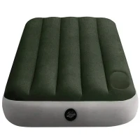 Надувной матрас Twin Jr. Classic Downy с ножным насосом, 76×191×25 см, макс. 136 кг, Интекс (64760) 6