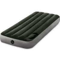Надувной матрас Twin Jr. Classic Downy с ножным насосом, 76×191×25 см, макс. 136 кг, Интекс (64760) 5