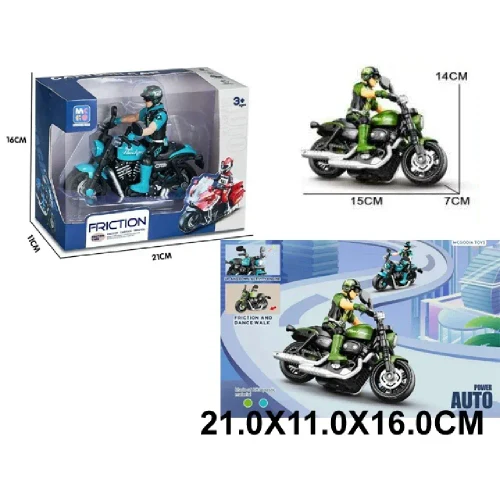 Motocicleta cu inertie cu sunete si lumini (21839)