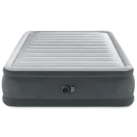 Надувная кровать Queen Comfort-Plush со встроенным насосом, 152×203×46 см, макс. 272 кг, Интекс (64414) 4