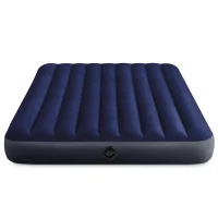 Надувной матрас Queen Classic Downy с подушками и ручным насосом, 152×203×25 см, макс. 272 кг, Интекс (64765) 8