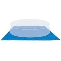 Covor protecție bază piscină 472×472 cm, pentru piscine 244/305/366/457 cm, Intex (28048)