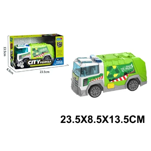 Masina autospeciala pentru deșeuri cu inertie,cu sunete si lumini (77553)