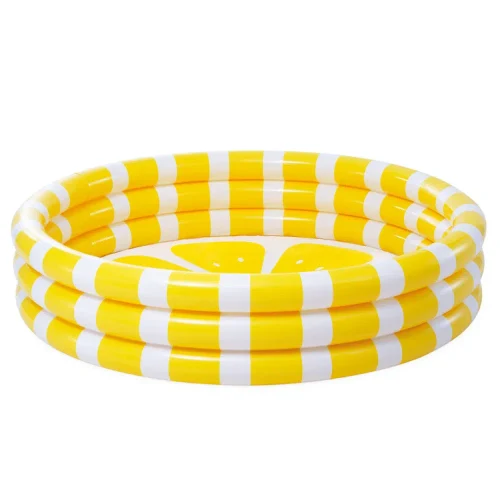 Надувной детский бассейн Zesty Lemon 147х33 см, 330 л, 2+ года, Intex (58432)