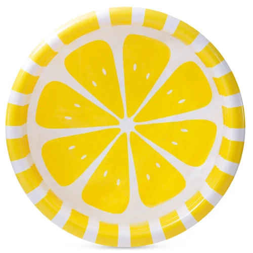 Надувной детский бассейн Zesty Lemon 147х33 см, 330 л, 2+ года, Intex (58432)