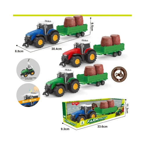 Tractor cu inertie cu sunete si lumini (778539)